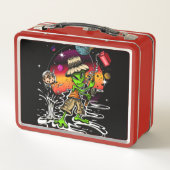 Space Fischer Metall Brotdose (Rückseite)