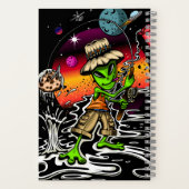 Space Fischer Notizblock (Rückseite)