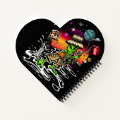 Space Fischer Notizblock (Rückseite)