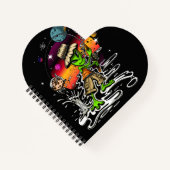 Space Fischer Notizblock (Vorderseite)