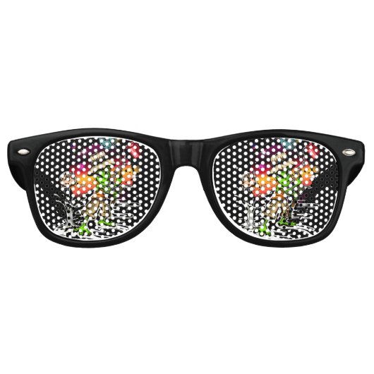 Space Fischer Partybrille (Vorderseite)