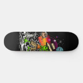 Space Fischer Skateboard (Horizontal)