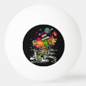 Space Fischer Tischtennisball (Rückseite)