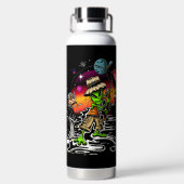 Space Fischer Trinkflasche (Rückseite)