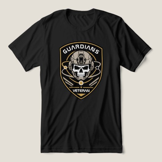 Space Force Guardians Veteran Tri-Blend Shirt (Design Vorderseite)