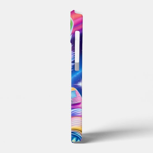 Space Fox #2 - Handy Case (Rückseite / Links)