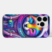 Space Fox - Handyhülle iPhone Hülle (Rückseite (Horizontal))