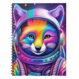 Space Fox-Notebook Notizblock