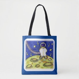 Space Fun Astronaut Board Game Piece Tasche