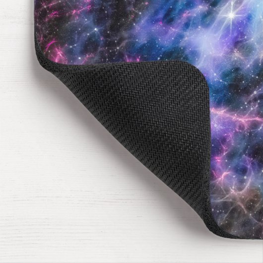 Space Galaxy Hyper Speed Nebel Mousepad (Ecke)