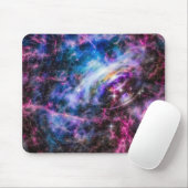Space Galaxy Hyper Speed Nebel Mousepad (Mit Mouse)