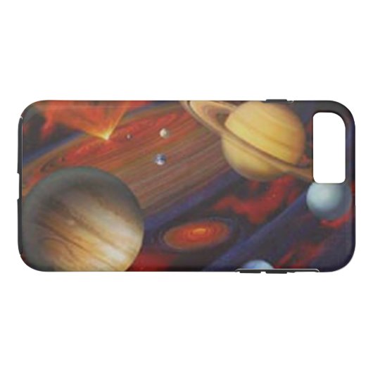 Space Galaxy iPhone 7 Fall Case-Mate iPhone Hülle (Rückseite (Horizontal))