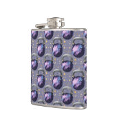 Space Galaxy Kettlebell Flachmann (Links)