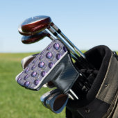 Space Galaxy Kettlebell Golf Headcover (In Situ)
