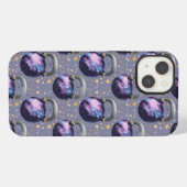 Space Galaxy Kettlebell iPhone Hülle (Rückseite (Horizontal))