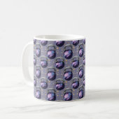 Space Galaxy Kettlebell Kaffeetasse (Vorderseite Links)