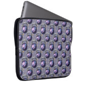 Space Galaxy Kettlebell Laptopschutzhülle (Vorne Rechts)