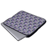 Space Galaxy Kettlebell Laptopschutzhülle (Vorne Knopf)