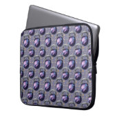 Space Galaxy Kettlebell Laptopschutzhülle (Vorderseite Links)