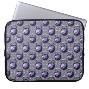 Space Galaxy Kettlebell Laptopschutzhülle