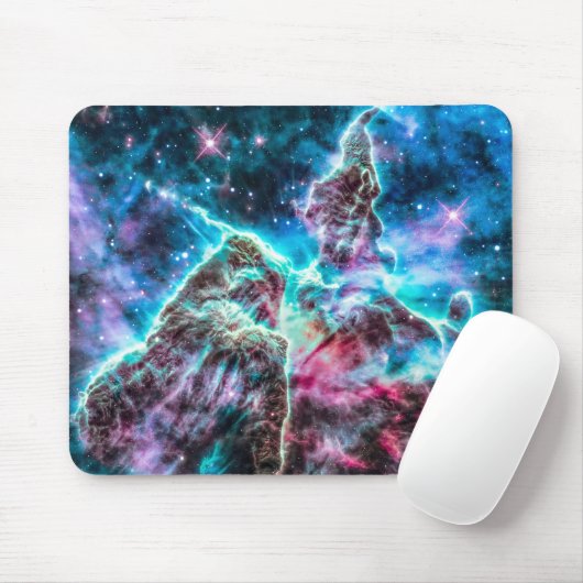 Space Galaxy King Nebula Mousepad (Mit Mouse)