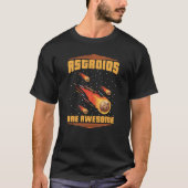 Space Galaxy Nebula Orbit Solar System Astroid Red T-Shirt (Vorderseite)