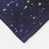 SPACE GALAXY NEBULA STARTET PLANETEN BLANKET FLEECEDECKE (Ecke)