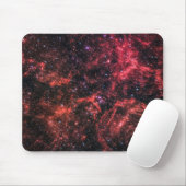 Space Galaxy Red Galaxy Mousepad (Mit Mouse)