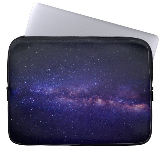 Space Galaxy Star Pattern Laptopschutzhülle (Vorderseite)