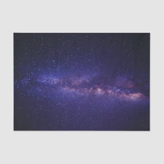 Space Galaxy Star Pattern Seidenpapier (Vorderseite)