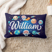 Space Galaxy William Personalisiert Throw Kissen (Decke)
