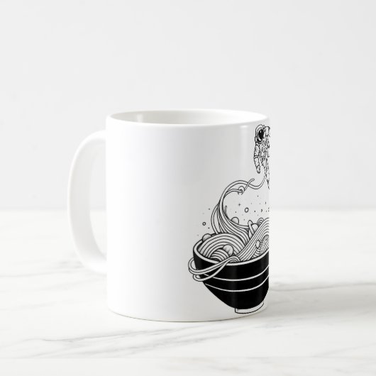 Space Galay Astronaut Kaffeetasse (Vorderseite Links)