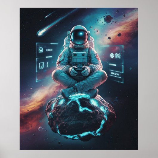 Space Gaming Poster (Vorne)