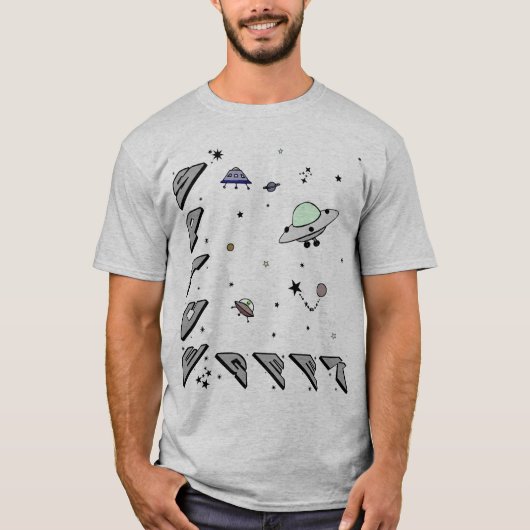 Space Geek T-Shirt (Vorderseite)