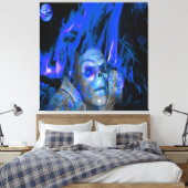 Space Ghost Leinwanddruck (Insitu (Schlafzimmer))