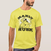 Space Ghost Manly Space Musk T-Shirt (Vorderseite)