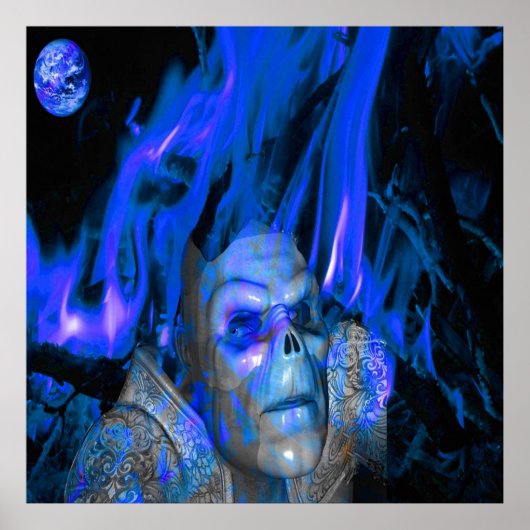 Space Ghost Poster (Vorne)