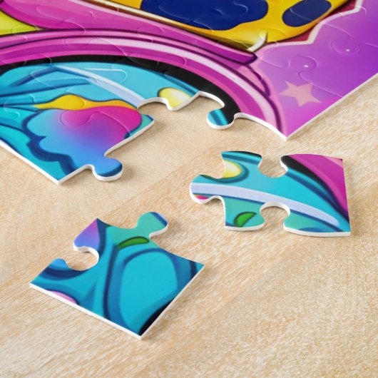 Space Giraffe Puzzle (Seite)