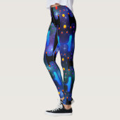 Space Girl Mechanischer Android Futuristischer Rob Leggings (Links)
