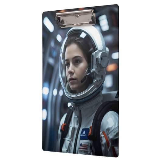 Space Girl v1 | Klemmbrett (Links)