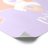 Space Girls Zwei des Moon Party Theme Poster (Ecke)