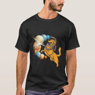 Space Golden Retriever Astronaut Shirt Stars Flugz
