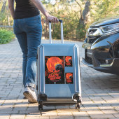 Space Graveyard Halloween Galaxie der Horror Aufkleber (Koffer Insitu)