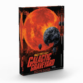 Space Graveyard Halloween Galaxie der Horror Fotoblock (Links)