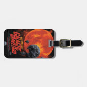 Space Graveyard Halloween Galaxie der Horror Gepäckanhänger (Vorderseite horizontal)