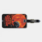 Space Graveyard Halloween Galaxie der Horror Gepäckanhänger (Rückseite horizontal)