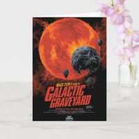 Space Graveyard Halloween Galaxie der Horror
