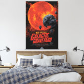 Space Graveyard Halloween Galaxie der Horror Leinwanddruck (Insitu (Schlafzimmer))