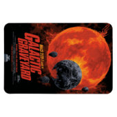 Space Graveyard Halloween Galaxie der Horror Magnet (Horizontal)