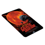 Space Graveyard Halloween Galaxie der Horror Magnet (Rechte Seite)